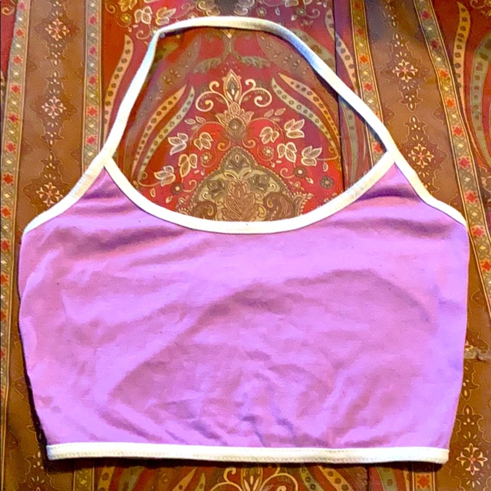 Halter crop top